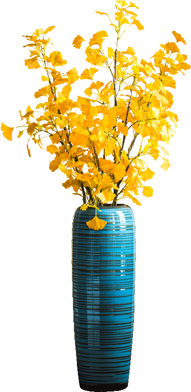 Axerrio Flowers Blue Yellow